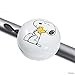 Produktbild BUTLERS PEANUTS Fahrradklingel Friends- Snoopy - Woodstock - Eisen - groß - Ø 8 cm