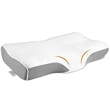 Wonwo Orthopädisches Nackenstützkissen, Memory-Schaum Ergonomisches Kopfkissen, Visco Schlafkissen, Kissen, Nackenkissen für Nackenschmerzen mit Waschbare Kissenbezug Wonwo Orthopädisches Nackenstützkissen, Memory-Schaum Ergonomisches Kopfkissen, Visco Schlafkissen, Kissen, Nackenkissen für Nackenschmerzen mit Waschbare Kissenbezug