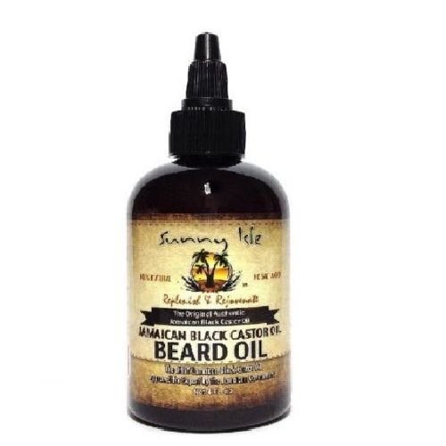 Sunny Isle Natural Jamaican Black Castor Oil Beard Oil 2 oz