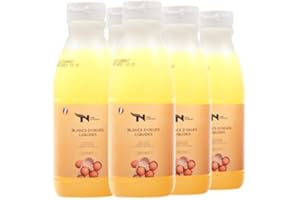 TN TEAM NUTRITION Blanc d'Œuf Liquide Team Nutrition | Riche en Protéines, Sans Graisses | Fabriqué en France | Idéal pour Régime Sportif, Omelettes, Smoothies & Pâtisseries Saines (Lot de 6 x 1000g, Sans saveur)