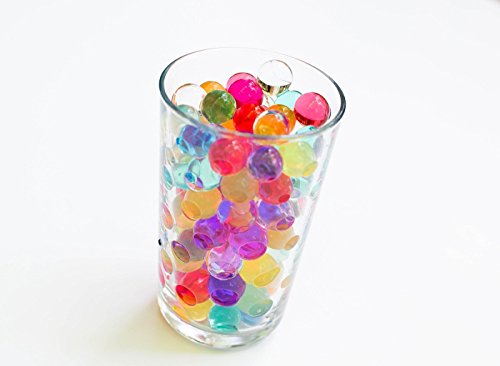 Tesan 2500pcs Clear Water Perlen Pflanze Blume Crystal Boden Vase Hochzeit Dekoration-colour mixture - 4