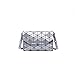 Produktbild Frauen PU Leder Umschlag Schulter Messenger Bag Rhombus Muster Mode Geometrische Tasche Pailletten Clutch Handtaschen,Silver-OneSize