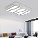 Produktbild MYHOO 78W Kaltweiß LED Modern Deckenleuchte Deckenlampe Flur Wohnzimmer Lampe Schlafzimmer Küche Energie Sparen Licht[Energieklasse A++]