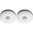 Quick Sense(Qs-06): 360 Degree MINI PIR Motion Sensor 220V White(Max 100w)(2 pcs pack)