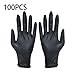 Produktbild Heaviesk 100 stücke Einweg Schwarze Handschuhe Haushaltsreinigung Waschhandschuhe Nitril Labor Nail Art Medical Tattoo Antistatische Handschuhe