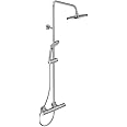 Ideal Standard Ceratherm T25 Thermostatic Dual Shower Mixer, Chrome, A7209AA