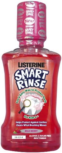 Listrine Smart Rinse Mild Berry For Kids 6+