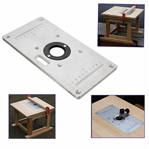 Preisvergleich Produktbild 235Mm X 120Mm X 8Mm Aluminium Router Tabelle Einlegeplatte