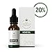 Produktbild Hanföl-Tropfen (20%), 10 ml | Vollspektrum, CO-Extraktion | wirksam gegen Schmerzen, Angst, Stimmungstiefs & Stress | 2000 mg Extrakt | biologisch und für Veganer geeignet | hergestellt im UK