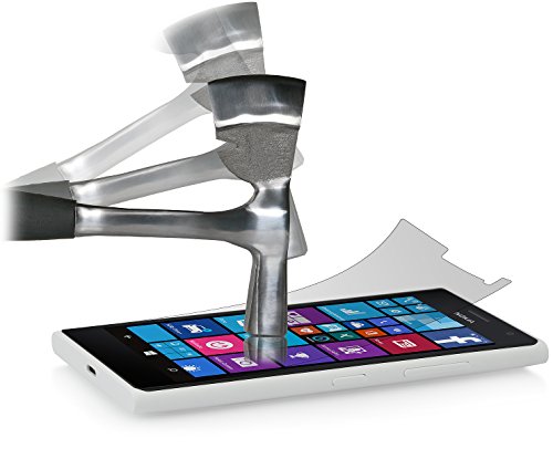 StilGut Displayschutzfolie Panzerglas für Nokia Lumia 730 (2er-Pack) - 3