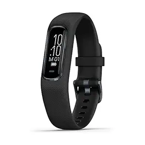 Garmin VivoSmart 4 Large Rubber Watch (Black)