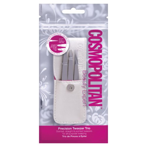 Cosmopolitan Precision Tweezers Set Trio