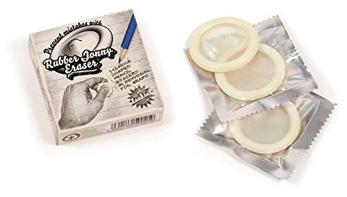 Preisvergleich Produktbild ZENDY Kreative Radiergummi Kondom Simulation