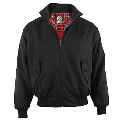 WARRIOR Veste Noir style harrington / Scooter XXL