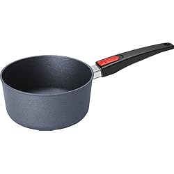 Woll 1920DPI Diamond Lite Casserole à Induction en Fonte-diamètre 20 cm-Hauteur 10 cm 2,5 l l avec Manche Amovible