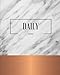Produktbild Daily Notes - Marble Notebook: (8 x 10) Lined Journal, 100 Pages, Smooth Matte Cover