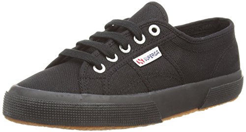 Superga 2750 Jcot Classic, Zapatillas Infantil, Negro (Full Black), 38 EU