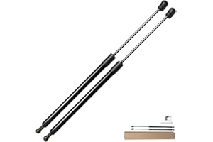 JINGLINGKJ przedni kaptur maski do Niro (DE) 2016-2019 amortyzator amortyzator amortyzator sprężyny gazowe 2 szt. (czarny)