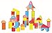 Lelin Children Kids Wooden Building Shape Bricks Construction Blocks
