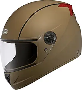 Studds Professional Full Face Helmet with Clear Visor (Desert Storm, L)