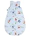 Produktbild Julius Zöllner 9041015113 Sommerschlafsack 110, Eulenfreunde, blau