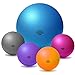 Produktbild Sosila Gymnastikball, anti burst, Yogaball, Pilatesball, Fitnessball, Sitzball mit Pumpe, rutschfest, berstsicher von 65cm und 75cm, 150kg Maximalbelastbarkeit, Pezziball Swissball als Fitness Kleingeräte und Balance Stuhl, ideal für Rehasport, Balanceübungen, Koordinationsübungen, Schwarz, Lila, Pink und Blau (Blau, 85cm)