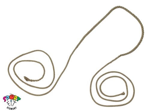 Preisvergleich Produktbild Springseil 3 Meter aus Naturhanf
