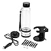 Produktbild Auto Wasserkocher, 12 V 24 V Auto Warmwasserbereiter Becher Auto Reise Erhitzt Cup Heizung Flasche für Auto (280 ml)(Black)