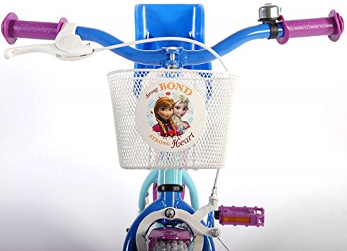 14 Zoll Mädchenfahrrad Kinderfahrrad Fahrrad Frozen Disney Eiskönigin Bike Rad VOLARE - 9
