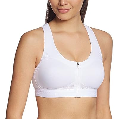 Odlo High Power Soutien-gorge de sport Femme Blanc, FR : 95B (Taille Fabricant: 80B)