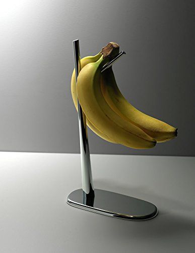 Alessi JT01 Bananenhalter Dear Charlie, Edelstahl, silber - 8
