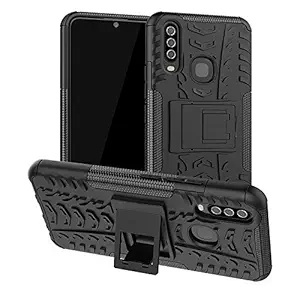 zivite Back Cover For Vivo Y17 / Y12 / Y15 Silicone ( black )