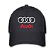 Produktbild Hittings Unisex Audi Logo Baseball Caps Hat One Size Black