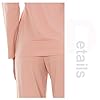 Dolamen-Coppie-Pigiama-per-Donna-Signore-calda-molle-inverno-Pigiama-da-notte-100-Cotone-Donna-Pigiama-invernale-manica-lunga-Top-Pantaloni-con-tasche
