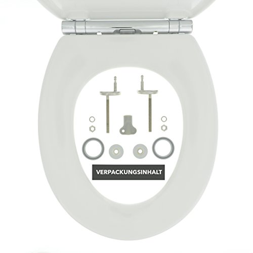 Tiger 252960346 WC-Sitz Boston mit Absenkautomatik und Easy-Clean-Funktion, weiß / chrom - 8