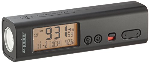 de.power Funk-Reisewecker mit Temperaturanzeige und Taschenlampe, CL-RC001 - 2