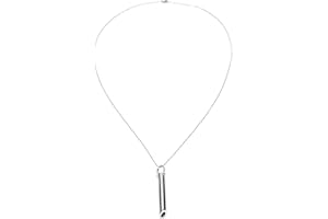 Collier de respiration, collier de soulagement de l'anxiété ralentissant la respiration pour une peau saine pour les femmes pour la relaxation(Argent)
