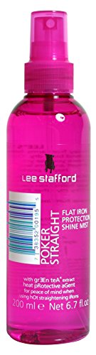 Lee Stafford Poker Straight Flat Iron Protection Shine Mist Spray 200 ml