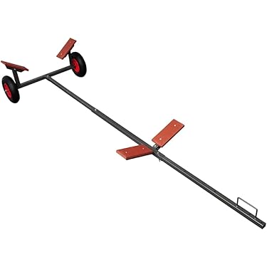 1,17 m Trailer Pole Boottrailer Crank Support Boot Guide met LED-licht, 30 cm Verstelbare Boottrailer Guide-on, Reserveonderdelen en Accessoires voor Skiboot Visboot Zeilboot Trailer | NL