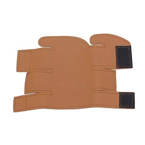 Preisvergleich Produktbild Trompete Handschutz Valve Guard Cover Trompete Anti-Scratch-Schutzhülle PU-Leder-Protector mit Klett Trompete Zubehör