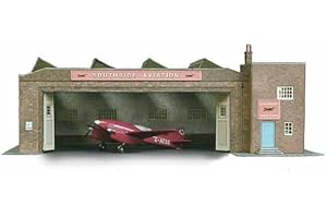 Superquick Multi-Purpose Depot Building/Aircraft Hangar - 1/72 OO/HO - Card Kit