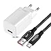 Produktbild ACOCOBUY Dash Ladegerät für Oneplus 6T/6/5T/5/3T/3, Oneplus Ladegerät Adapter 5V 4A mit Dash USB Typ C Kabel 2M/6.6FT Typ-C Dash Ladekabel Schnelles Ladekabel für Oneplus, VOOC Lade für Oppo Find X.