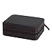 Produktbild Swiftswan Tragbare 4 Grids Leder Uhrenbox Reise Uhr Aufbewahrungskoffer Organizer Uhr Tasche Mit Reißverschluss Kohlefaser Uhr Zubehör