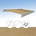 Produktbild Four and More GmbH Markise elektrische Kassettenmarkise 3x2,5 m Gelenkarm Vollkassettenmarkise, Markisentuchfarbe:A1010-1 / Sand