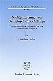 Image de Nichtumsetzung von Gemeinschaftsrichtlinien. Von der unmittelbaren Wirkung bis zum Schadensersatzans