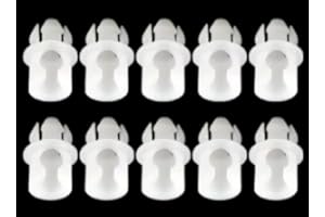 Bettecso, 10 Clips de Desconexión para Barra de Cerradura de Puerta, Compatible con VW Golf 3 4 5, Passat, Polo, Transporter T4, Audi, Seat, 171837199