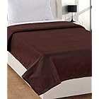 Warmland Polar Fleece Double Blanket - Coffee