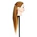 Hair Training Head Cosmetology Hairdressing, CoastaCloud Practice Training Hair Mannequin Manikin Dolls Head with Table Clamp