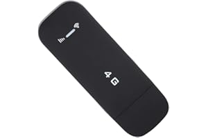 Mugast 4G LTE USB Network Adapter, Pocket Mobile Wi-Fi Hotspot Portable Smart Router with Sharing Function, Support Win 2000/2003/XP/Vista/7/10, Mac OS 10.4, Linux(With WIFI)