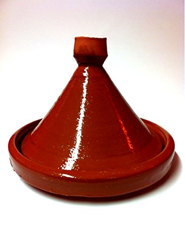 2er Set, marokkanische Marrakesch Tajine Tagine zum kochen Berber Ø 30cm für 3-5 Personen + marokkanische Küche Kochbuch - 7